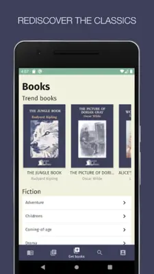 Free classic books - AliceAndB android App screenshot 2